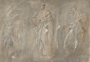 Drie staande figuren