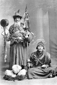 Tibetaanse bedelaars, c1910