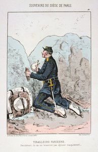 Tirailleurs Parisiens, Beleg van Parijs, 1870-1871