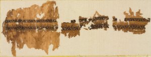 Tiraz met goud, waarschijnlijk van een brede mouw, 1013-1020
