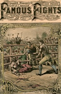 Tom Springs tweede gevecht met Jack Langan, 1824 laat 19e of begin 20e eeuw