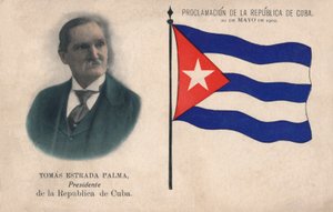 Tomas Estrada Palma, president van de Republiek Cuba, 1902
