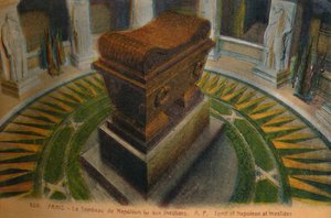 Graf van Napoleon bij Les Invalides, Parijs