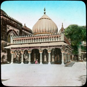 Graf van Nizamuddin Auliya, Delhi, India, eind 19e of begin 20e eeuw door Unbekannt