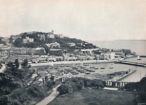 Torquay - Algemeen uitzicht vanaf Waldron Hill, 1895 door Unbekannt