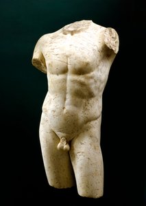 Torso van een Atleet, 1e - 2e eeuw na Christus door Unbekannt