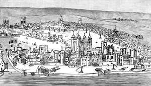 Tower of London, c1543, 1893 door Unbekannt