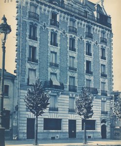 Gevel van herenhuis, ca. 1900