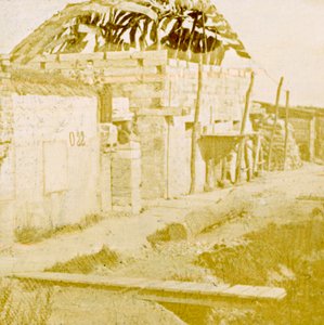 Loopgraven, Pervijze, Vlaanderen, België, ca. 1914-ca. 1918