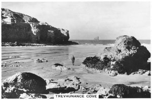 Trevaunance Cove, Cornwall Coast door Unbekannt