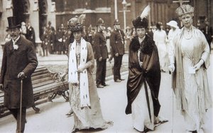 Tsarina Maria Fyodorovna van Rusland bezoekt Groot-Brittannië, 1890s