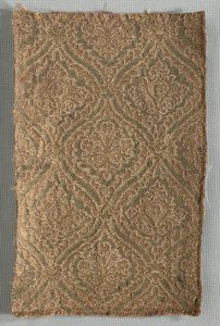 Twee Geborduurde Fragmenten, late 1500s door Unbekannt