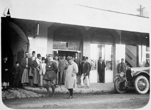 Twee officieren van het Franse Vreemdelingenlegioen, Syrië
