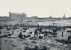 Tynemouth - Het Aquarium en de Zanden, 1895 door Unbekannt