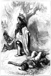 Uncas en Miantonomoh, 1643