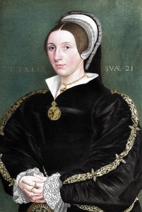 Onbekende vrouw vroeger gedacht Catherine Howard te zijn, 1902 door Unbekannt