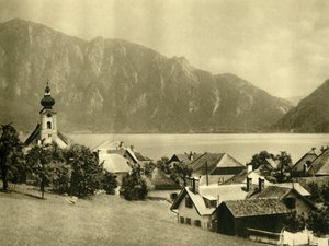 Unterach am Attersee, Opper-Oostenrijk, ca. 1935 door Unbekannt