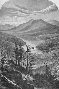 Bovenste Ausable-meer, ca. 1870, 1883