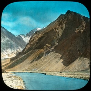 Bovenloop van de Indus-rivier, Kasjmir, India