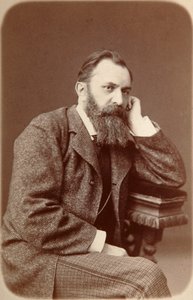 Vasily Perov, Russische kunstenaar, 1880 door Unbekannt