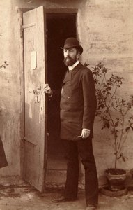 Vasily Polenov, Russische kunstenaar, 1884 door Unbekannt