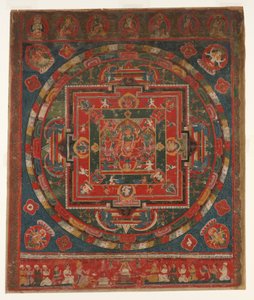 Vasudhara Mandala door Unbekannt