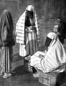 Gesluierde vrouwen, Sarajevo, Bosnië, 1936