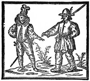 Fluwelen broek en stoffen broek, 1592, 1910 door Unbekannt