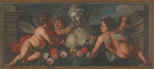 Venus omringd door Amors door Unbekannt