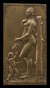 Venus en Cupido door Unbekannt