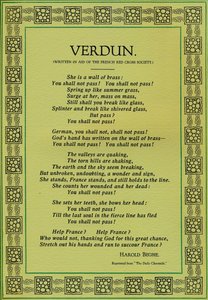 Verdun, 1916 door Unbekannt