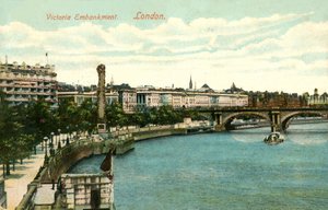 Victoria Embankment - Londen, 1906