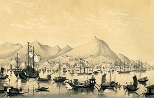 Victoria Town, Hong Kong Island, 1847