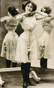 Victoriaans korset, Eind 1890s door Unbekannt