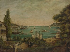 Uitzicht vanaf Staten Island