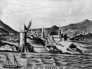 Uitzicht op Havana, 1680, 1920s