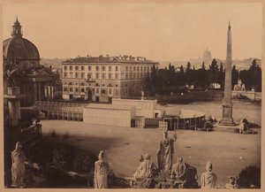 Uitzicht op Rome, ca. 1860