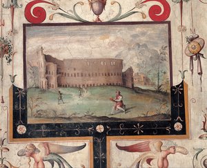 Uitzicht op het Colosseum, 1544