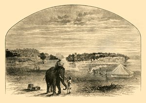 Uitzicht op de Indus, 1890 door Unbekannt
