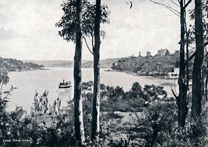 Uitzicht op de Lane Cove River, ca. 1900 door Unbekannt