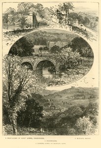 Zichten in Chatsworth en Matlock, 1898 door Unbekannt