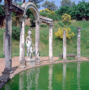 Villa Adriana, Tivoli, Italië door Unbekannt