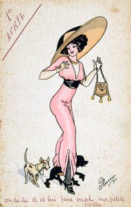 Vintage Franse ansichtkaart, 20e eeuw door Unbekannt