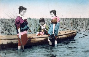 Vintage Franse ansichtkaart, ca. 1900