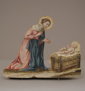 Maagd Maria met Christus in een kribbe, 18e eeuw