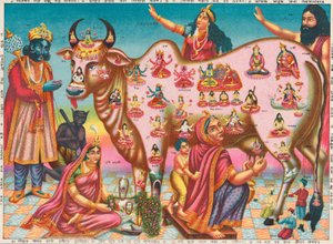 Vishva Rajalakshmi Gomata, ca. 1890 door Unbekannt