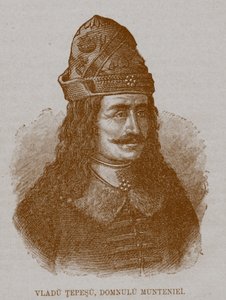 Vlad III, prins van Walachije 1431-1476, 19e eeuw door Unbekannt