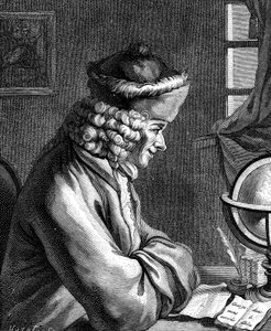 Voltaire, 18e-eeuwse Franse auteur, toneelschrijver, satiricus en letterkundige door Unbekannt