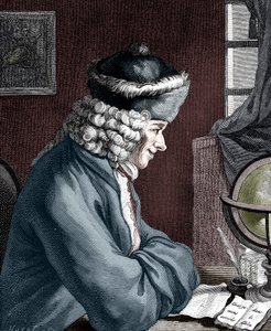 Voltaire, 18e-eeuwse Franse auteur, toneelschrijver, satiricus en letterkundige door Unbekannt