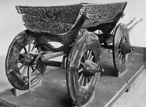 Wagen van het Oseberg-schip, 1935